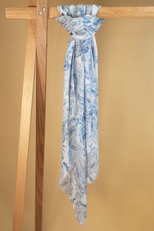 Laundry B Paisley Scarf Denim /10 =